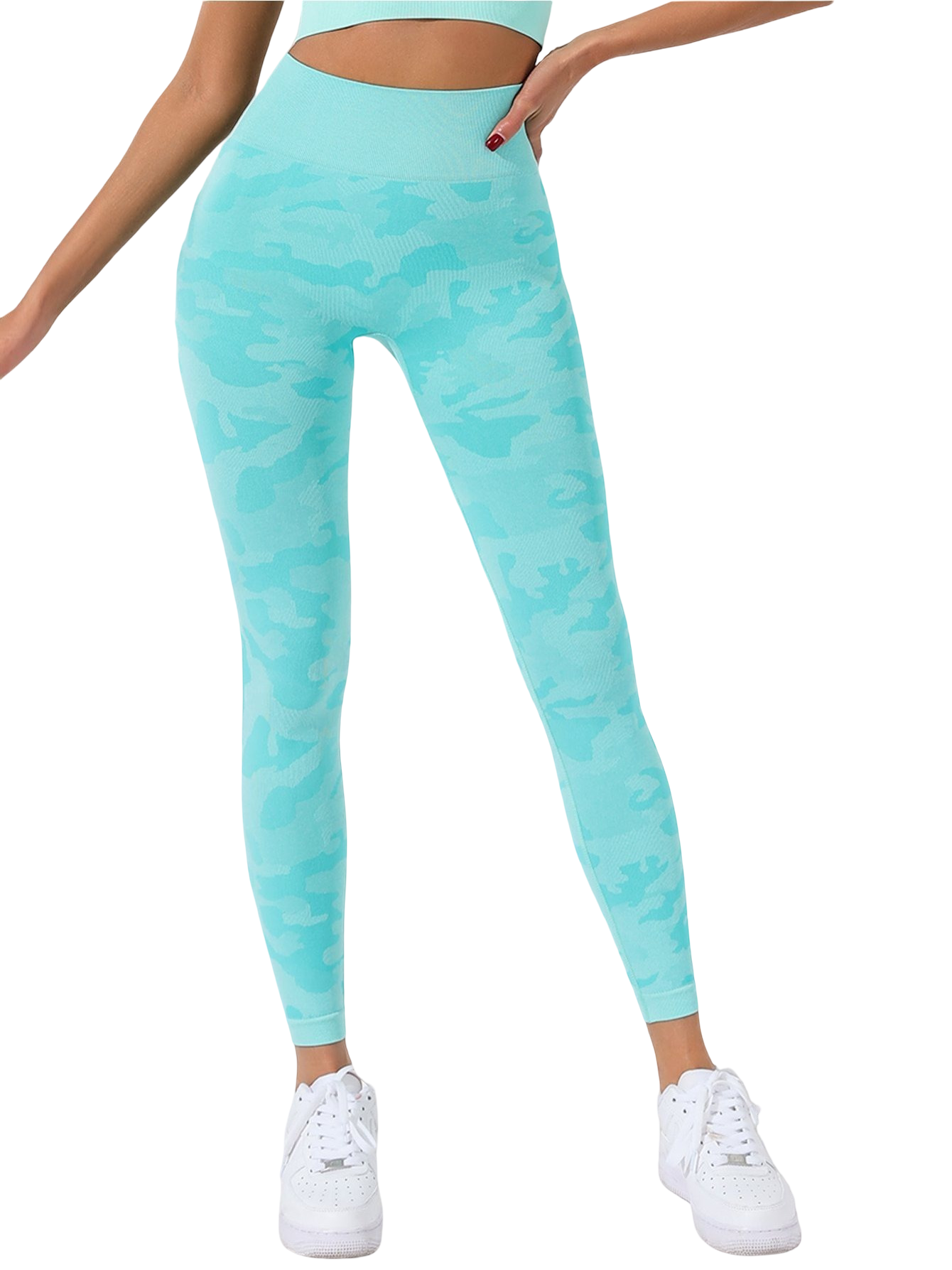Leggings deportivos Tie-Dye con control de abdomen, licra con efecto Lifting