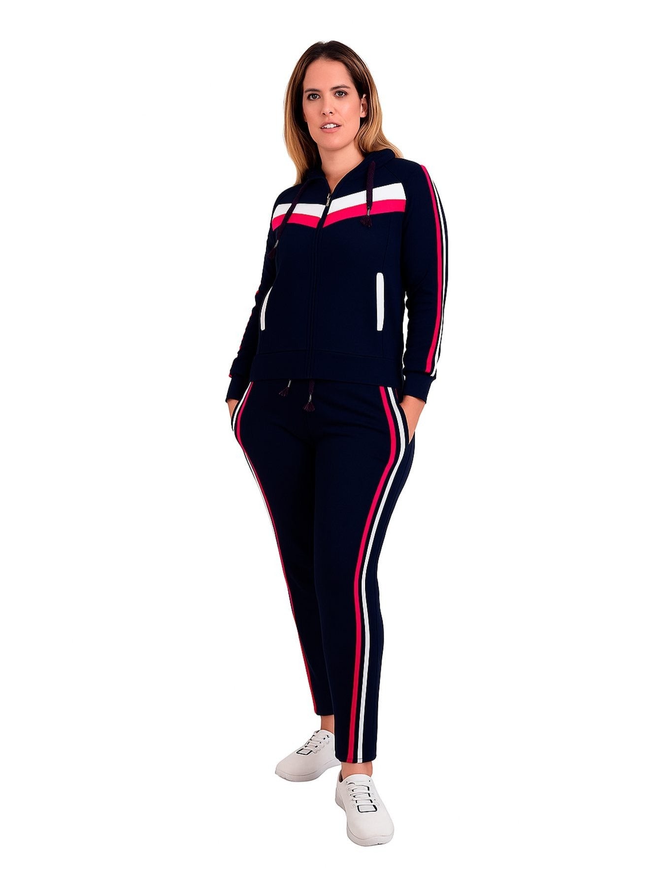 Pants deportivo de felpa para mujer