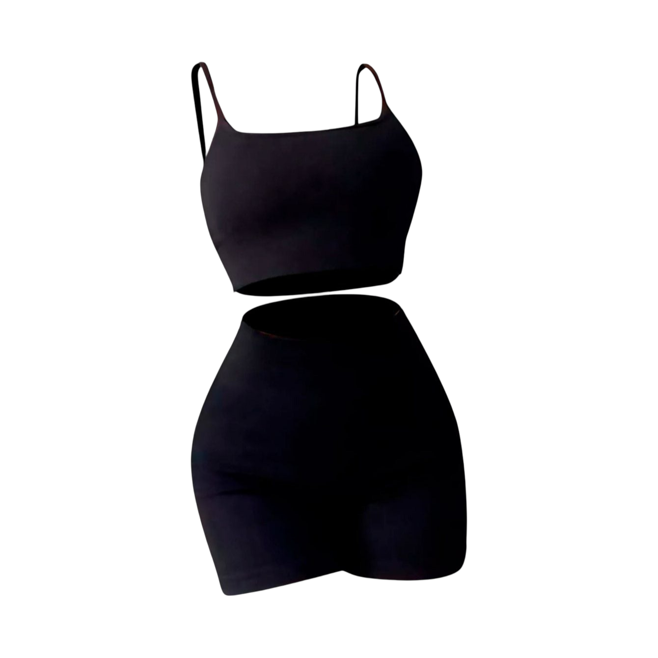 Women's Sports Set, Gym Top and Shorts, Butt Lifter