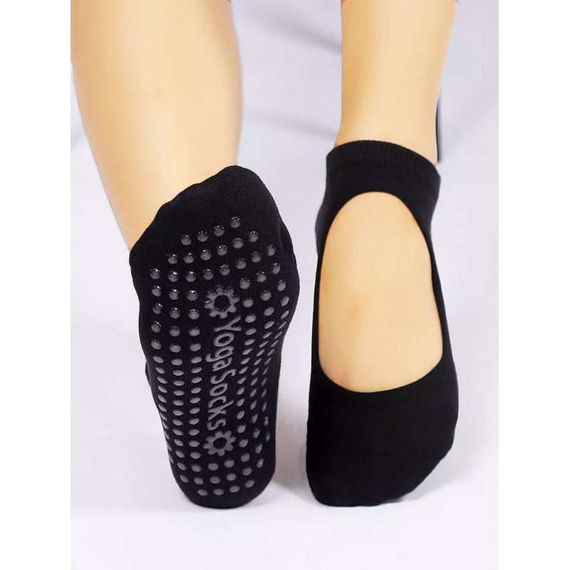 5 pares de calcetines de yoga antideslizantes para mujer
