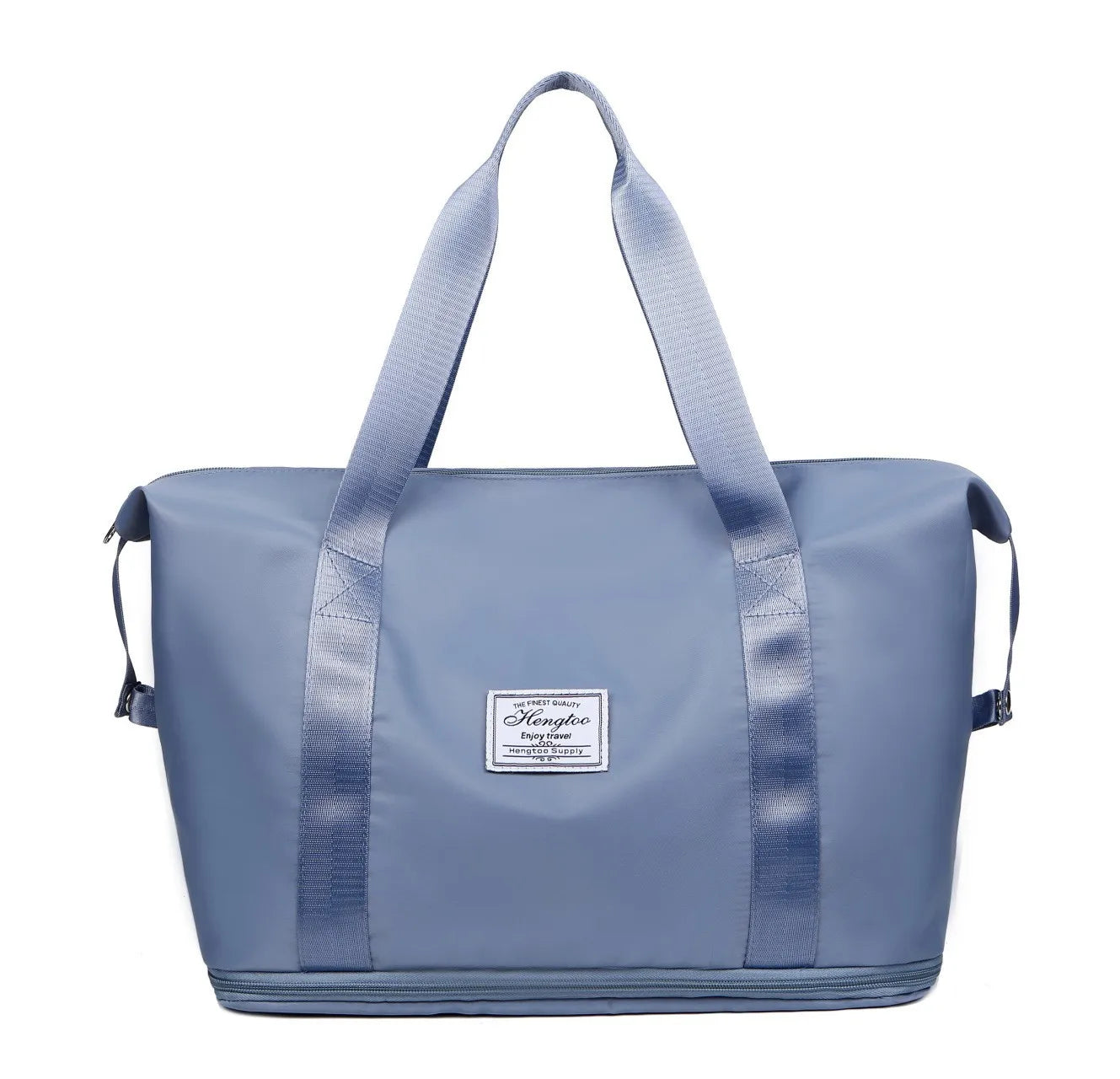 Large capacity sports bag expandable up to 10 cm more