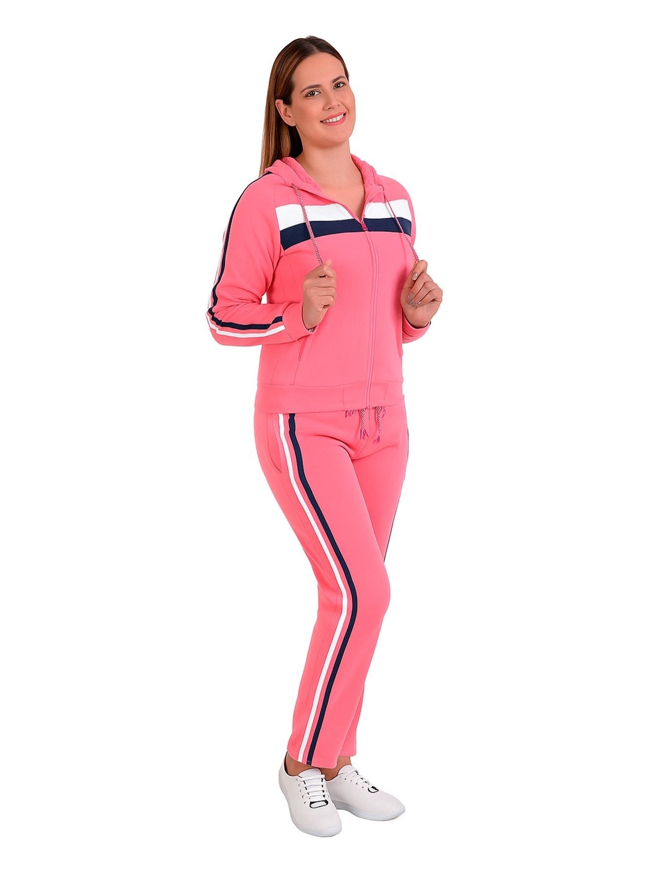 Pants deportivo de felpa para mujer