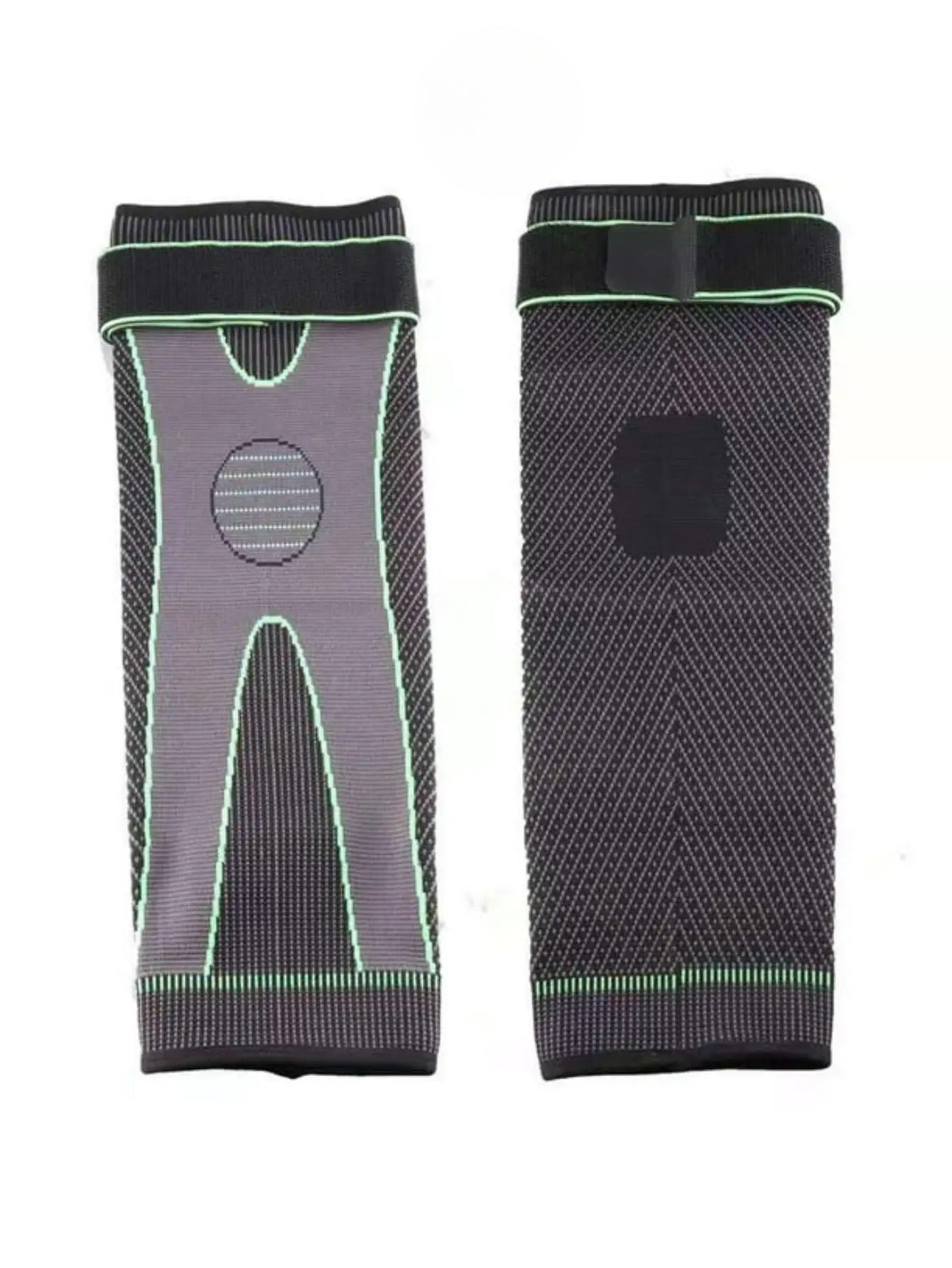 Breathable elastic compression knee brace