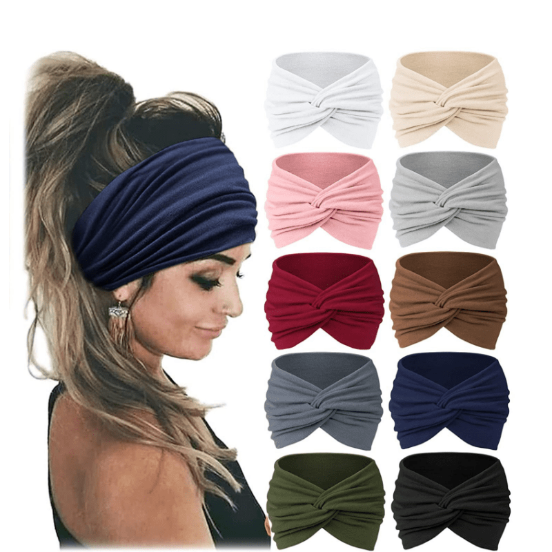 10 bandas deportivas para el cabello de mujer