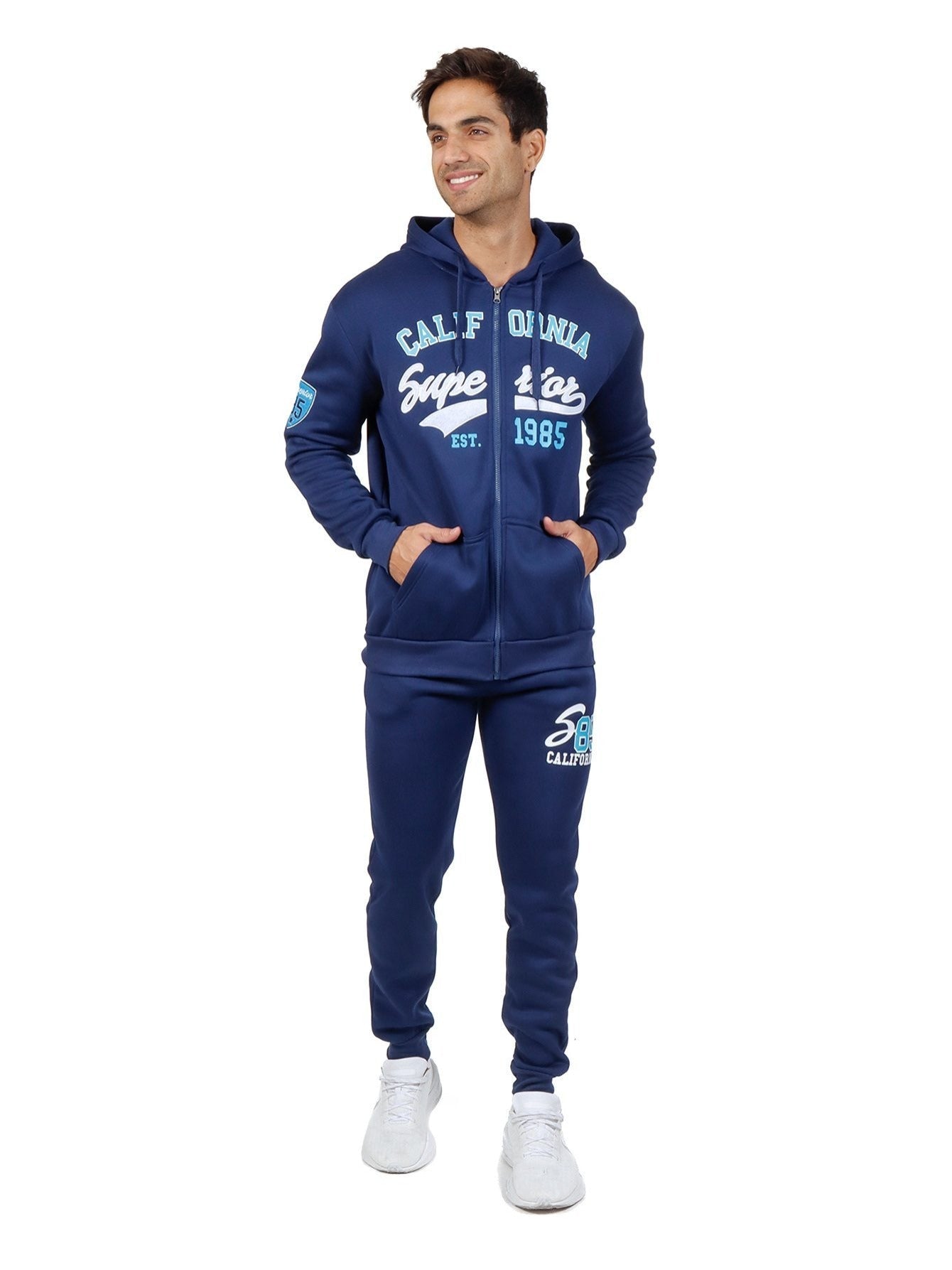 Conjunto deportivo para hombre de sudadera con capucha y pantalon