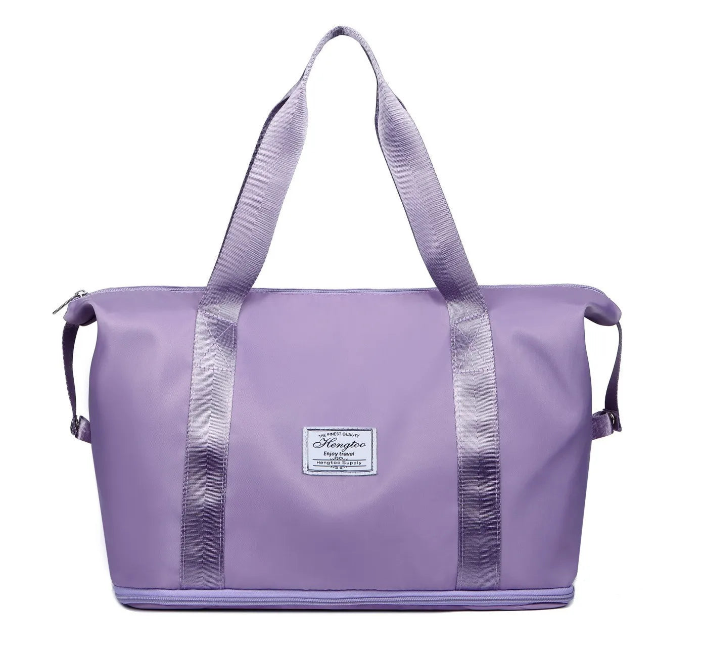 Large capacity sports bag expandable up to 10 cm more