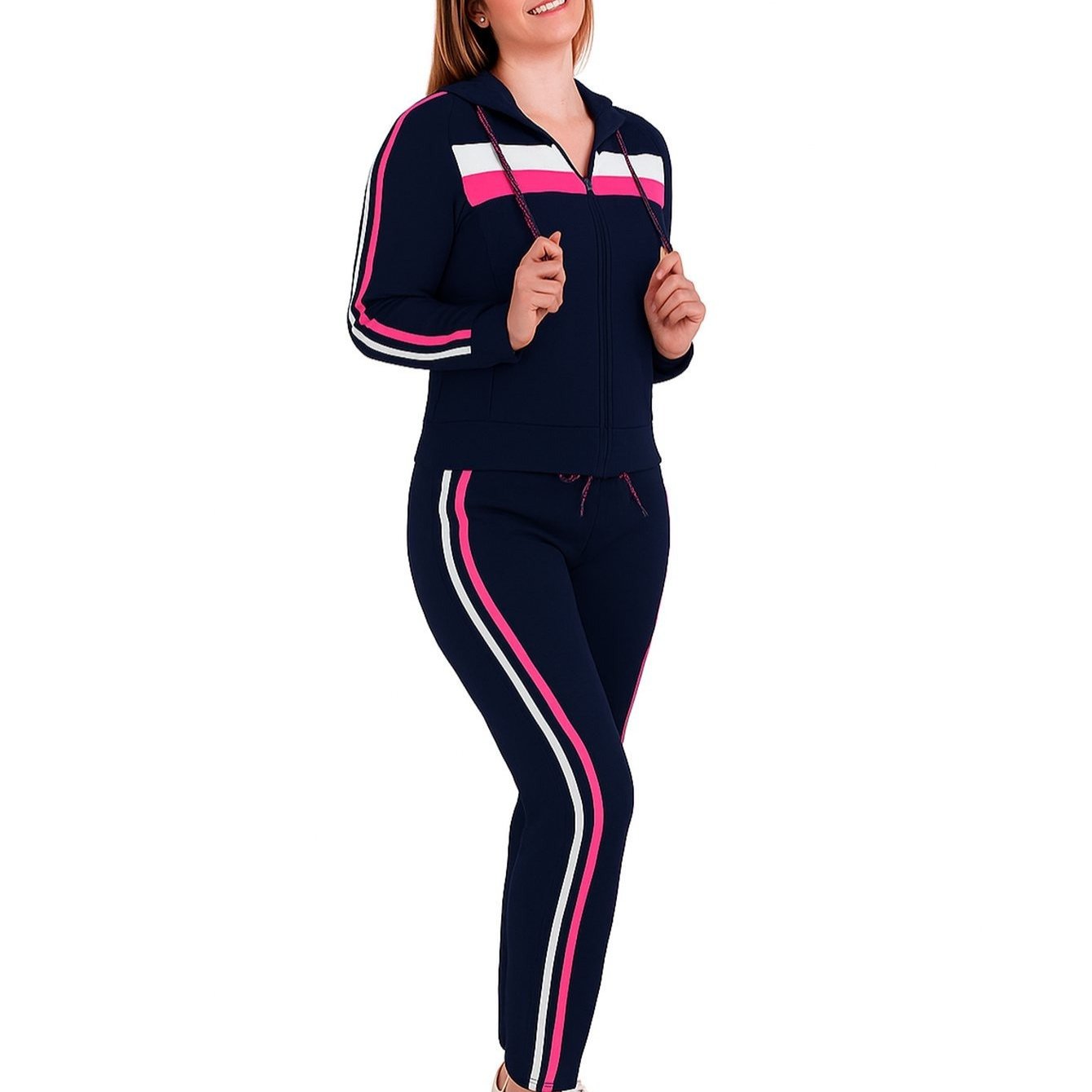 Pants deportivo de felpa para mujer