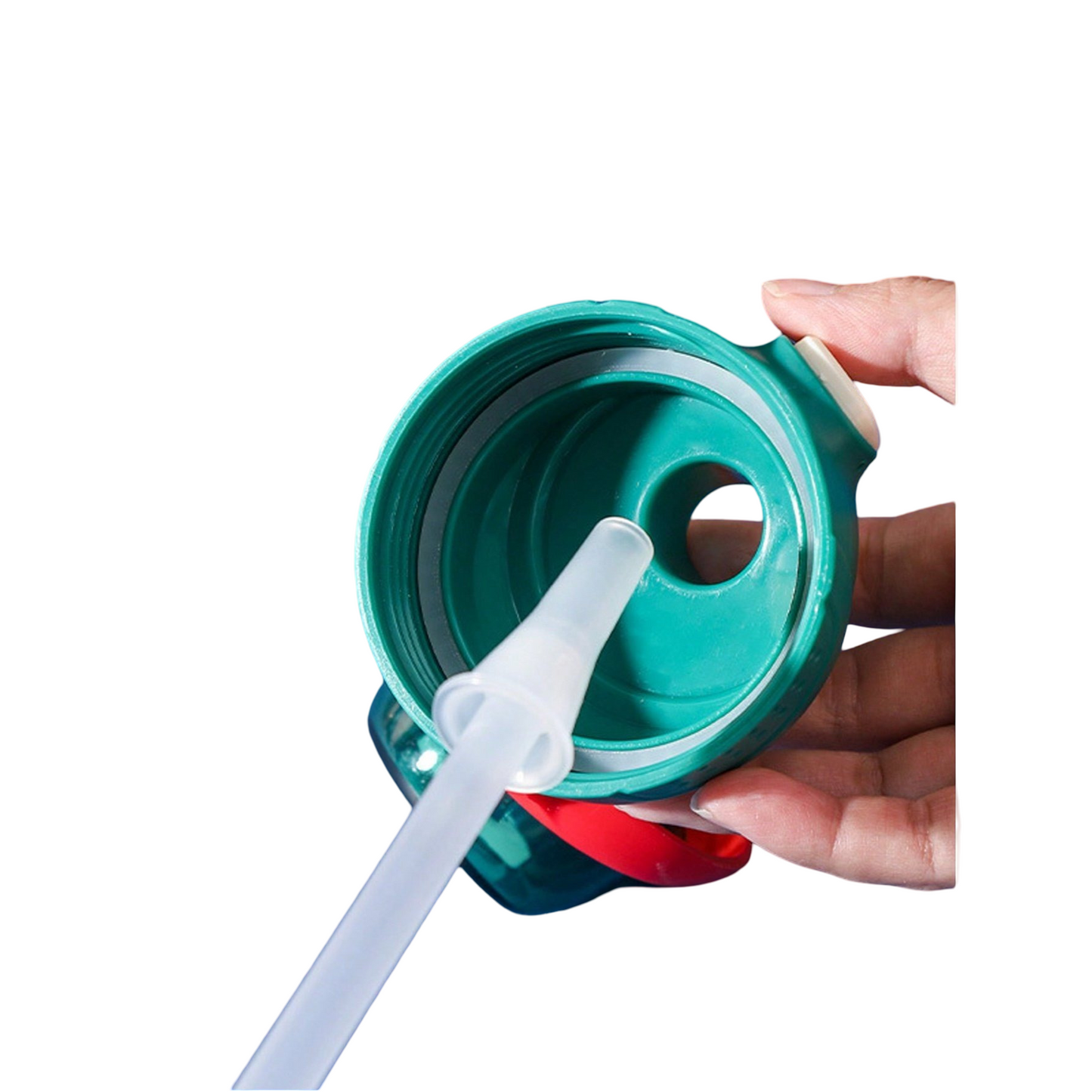 Botella de agua deportiva de 1,300 ml. con un increible diseño a prueba de derrames