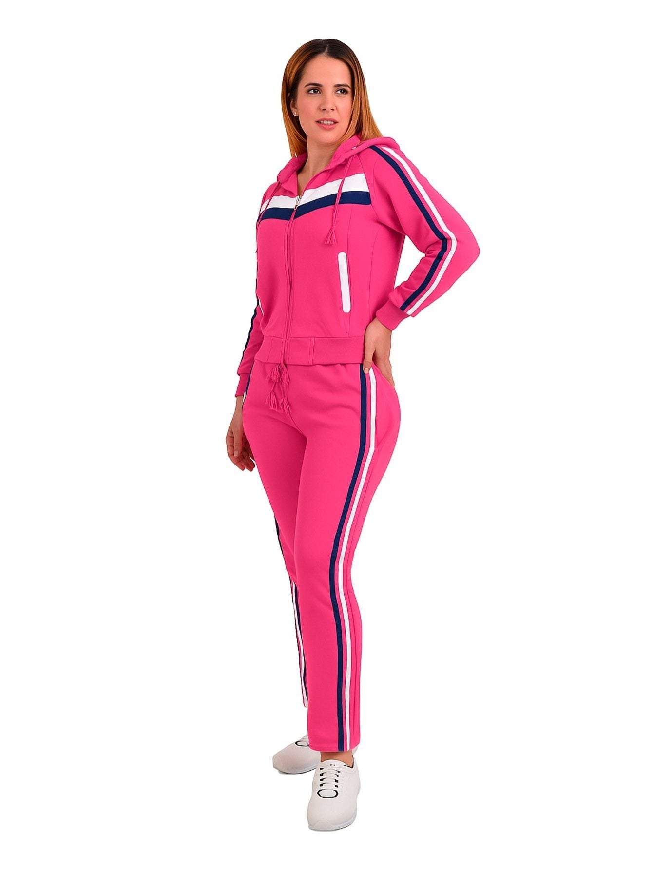 Pants deportivo de felpa para mujer