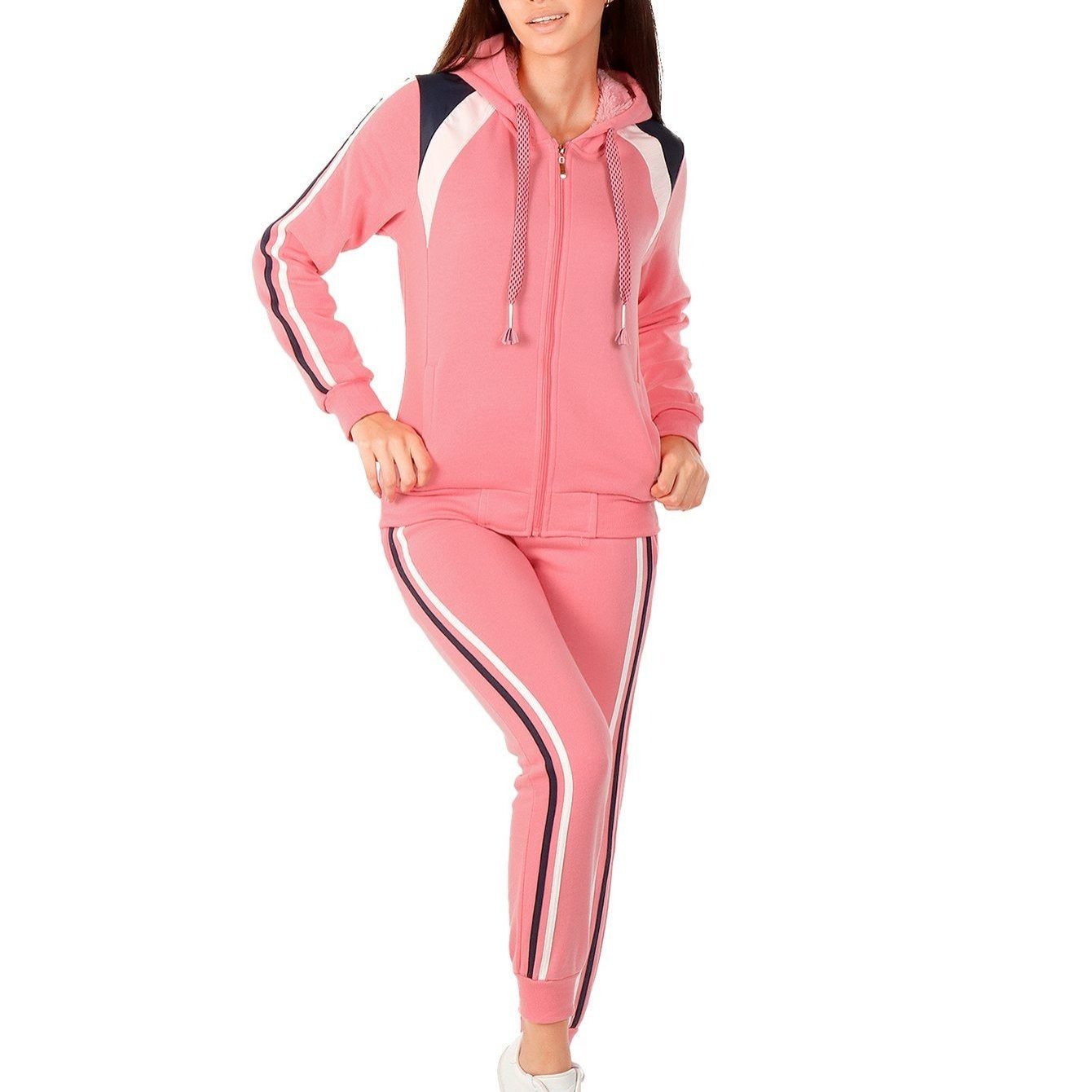 Conjunto deportivo de moda con pantalones deportivos para mujer