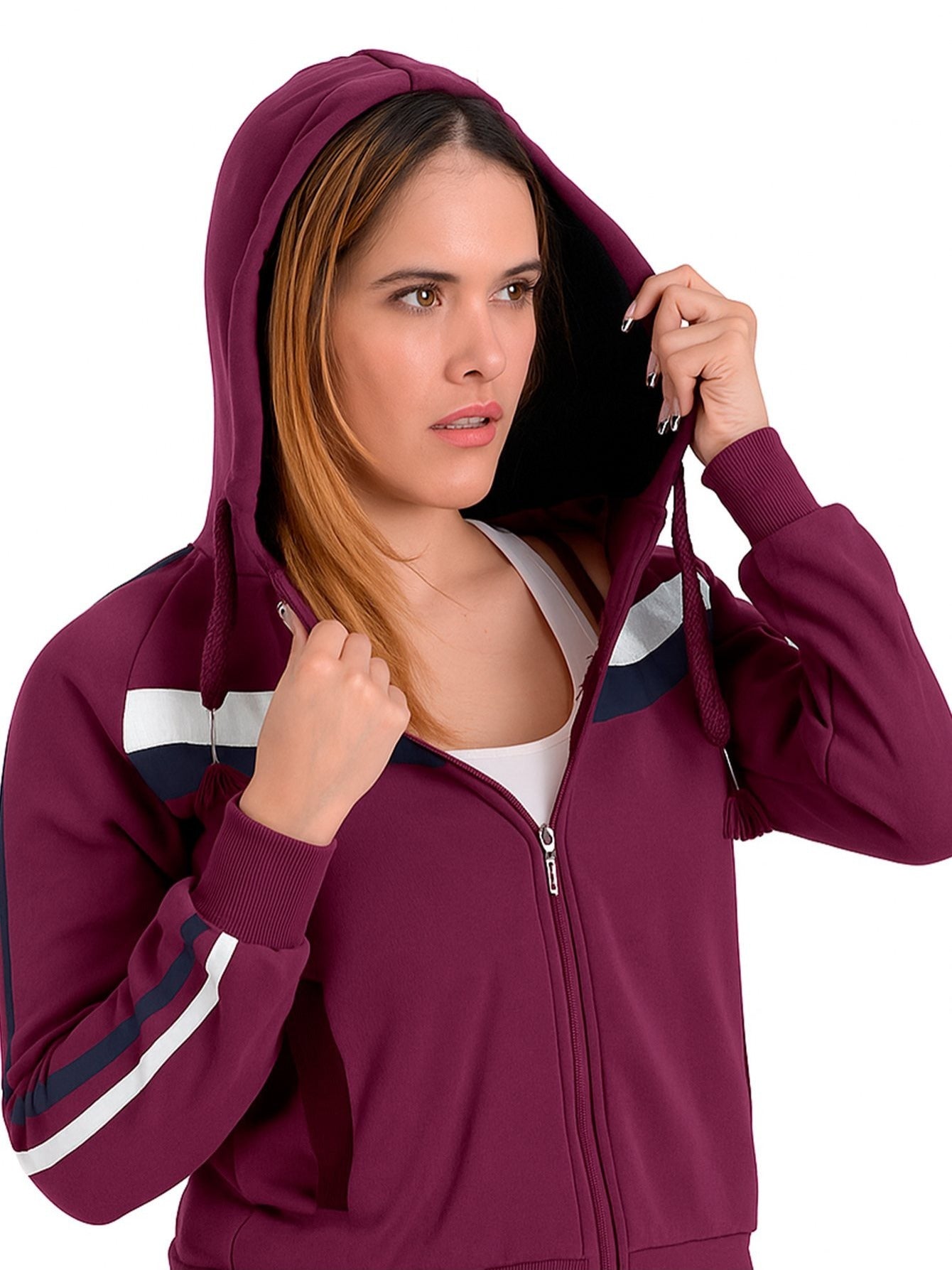 Pants deportivo de felpa para mujer
