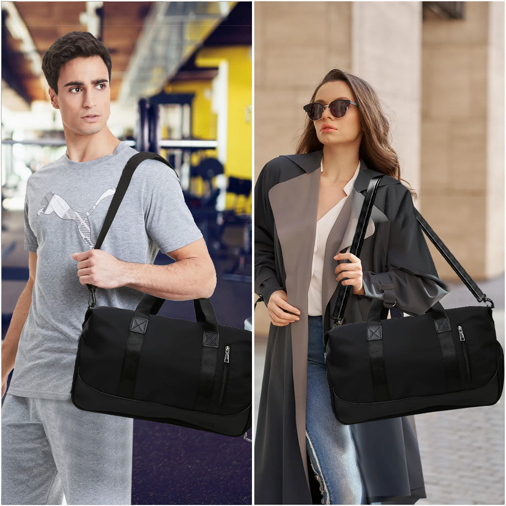 Unisex Gym Bag, Waterproof Design with Multiple Compartments