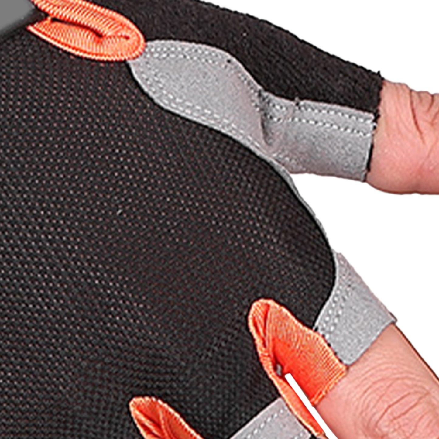 Guantes antideslizantes unisex para levantamiento de pesas, ciclismo, fitness a medio dedo