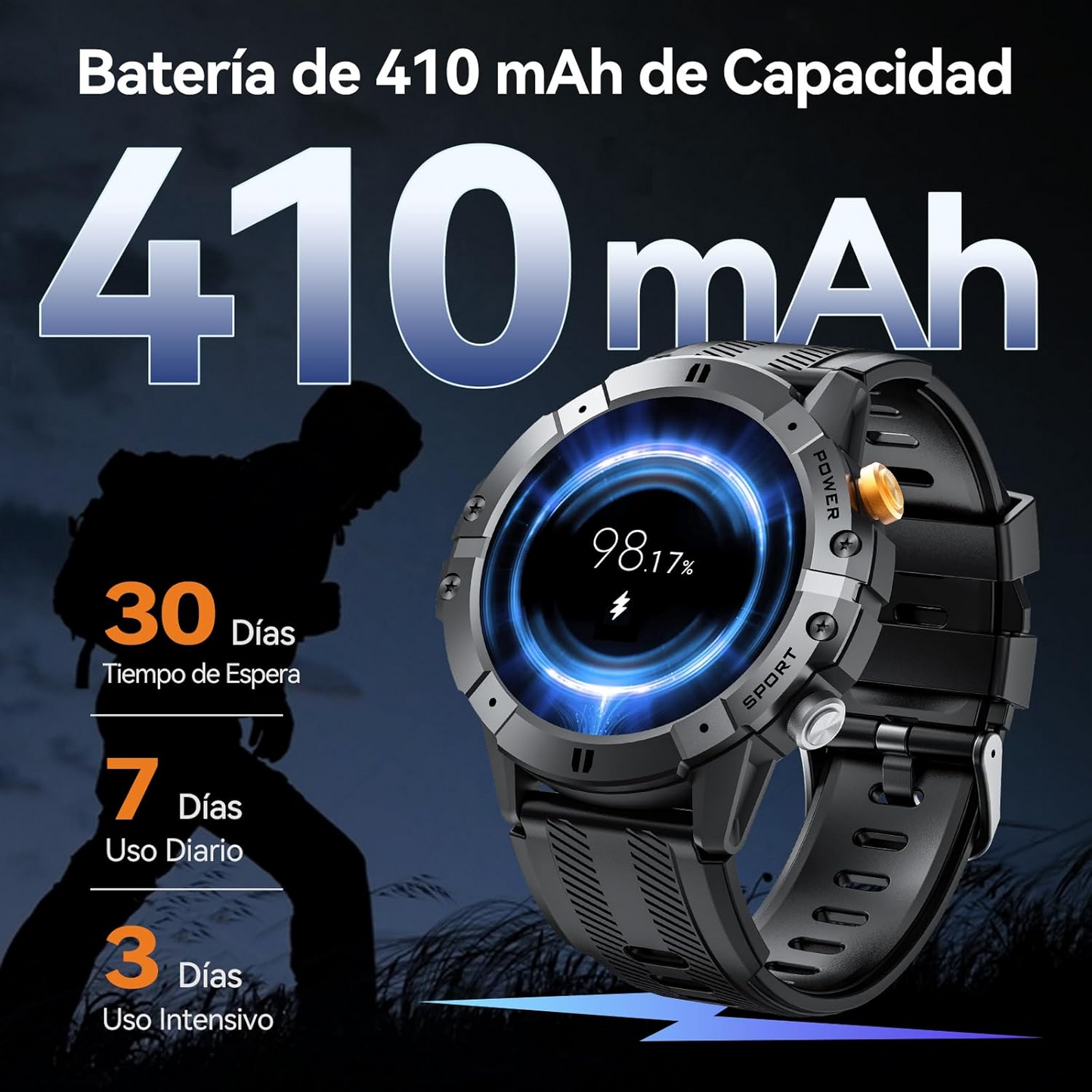 Sports Smartwatch, CUBOT C29 Smartwatch, 24-Hour Health Monitor