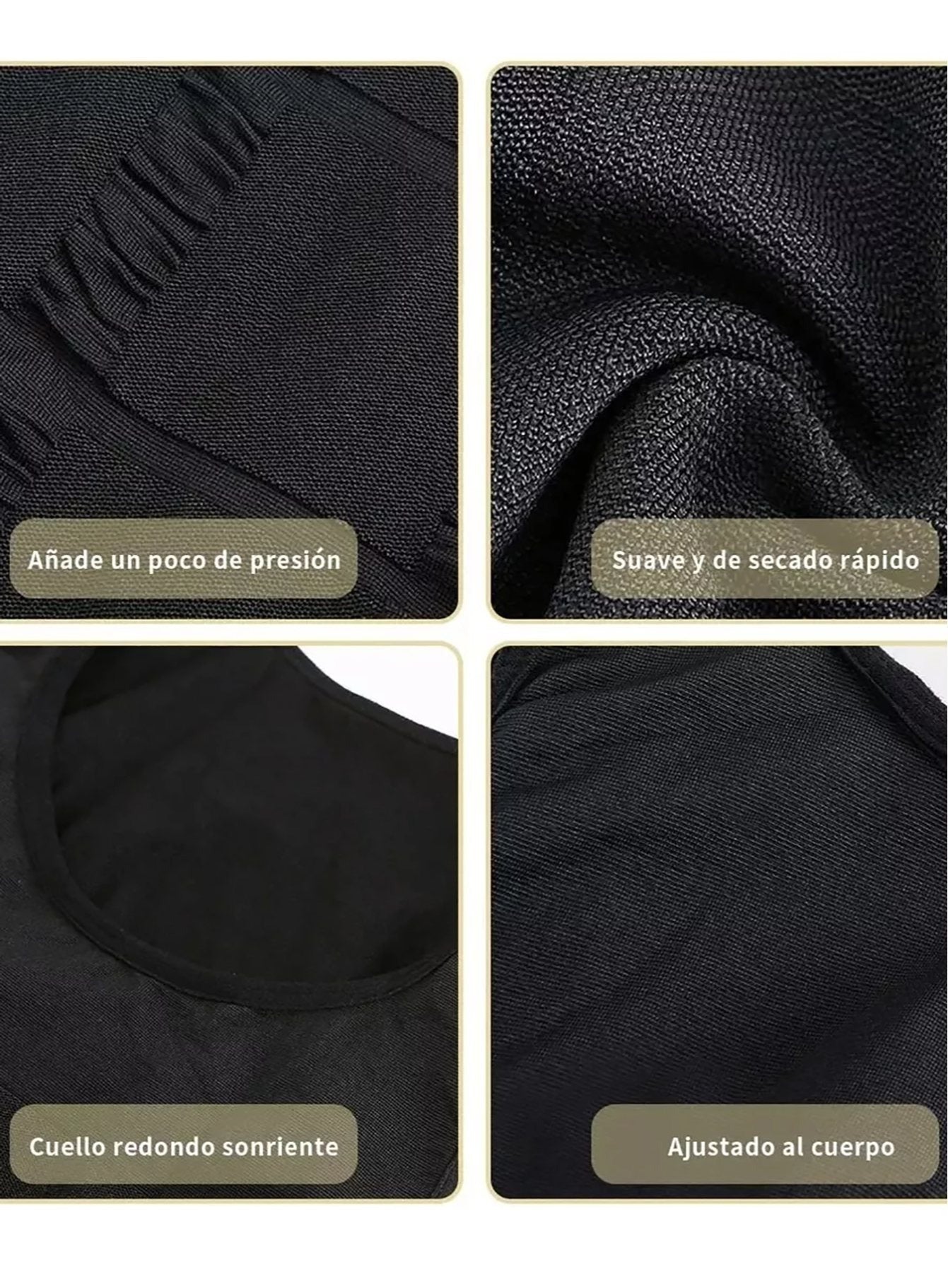 Camiseta reductora para hombre, de compresión para corregir la postura y controlar el abdomen