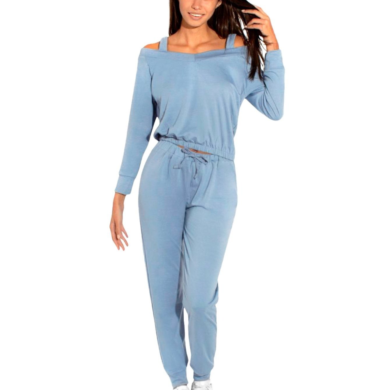 Conjunto deportivo casual y cómodo para mujer
