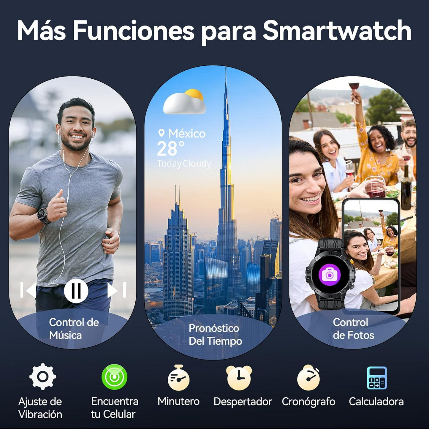 Sports Smartwatch, CUBOT C29 Smartwatch, 24-Hour Health Monitor