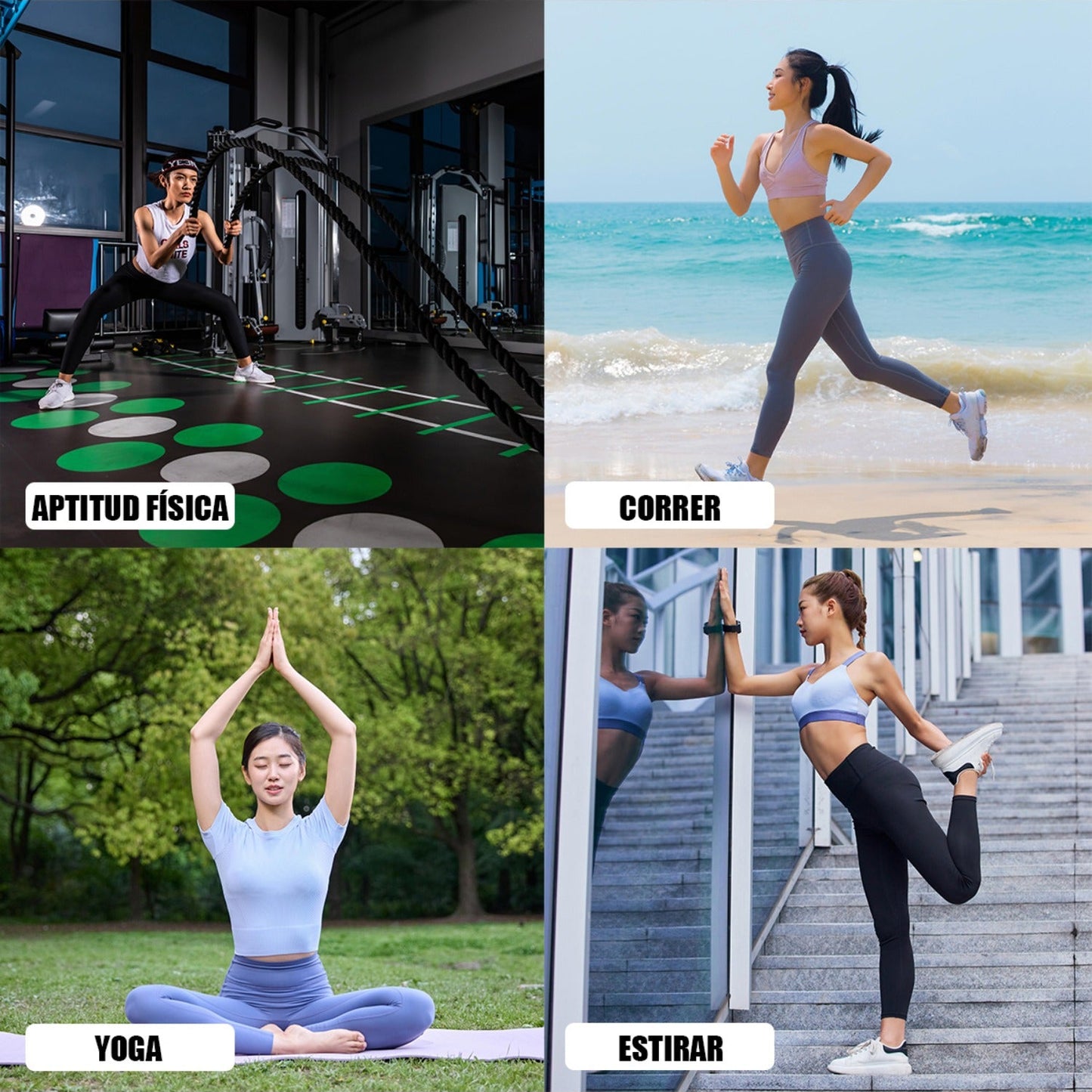 Tie-Dye Leggings, High Waist, Seamless, Moisture Wicking