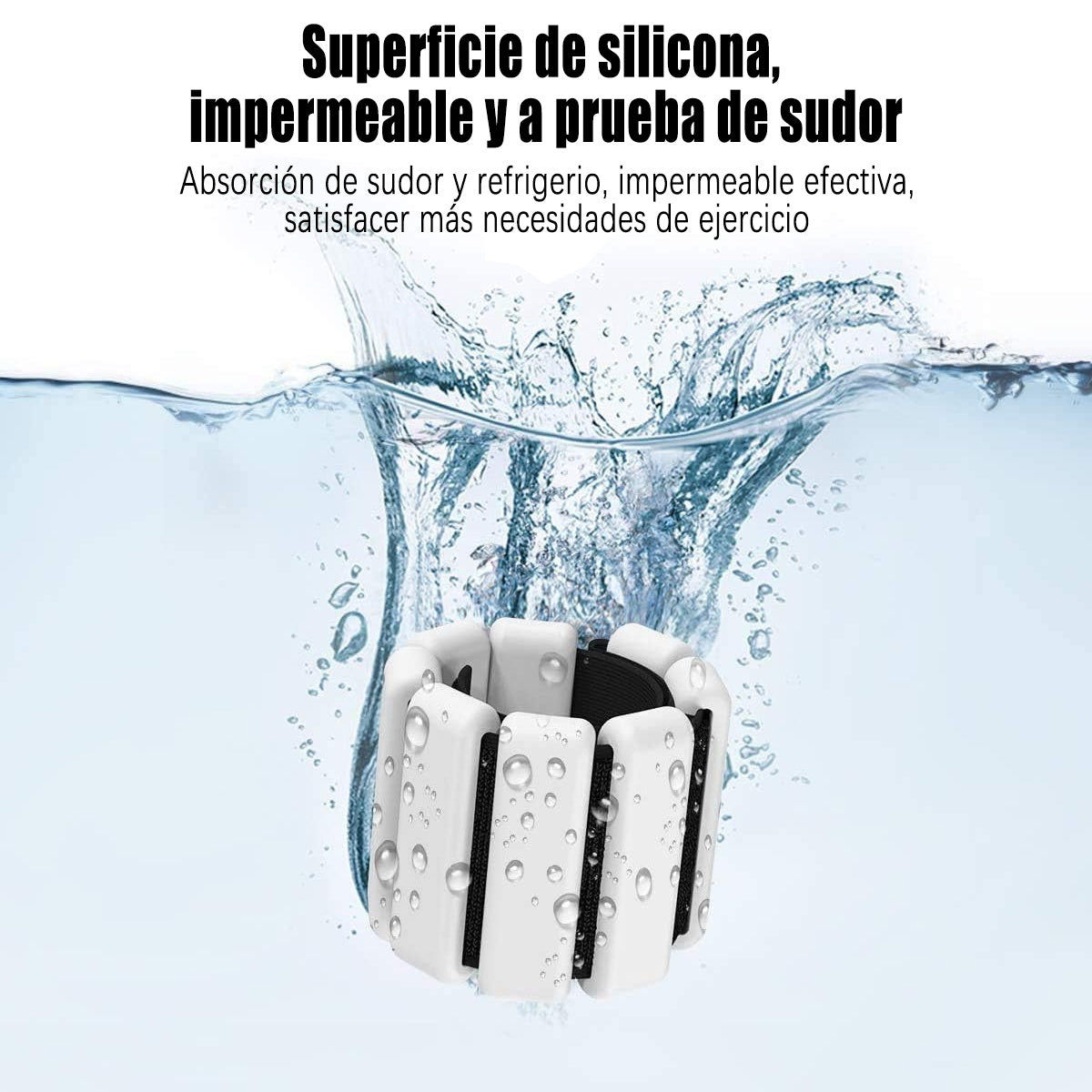 Anillos de yoga con peso para manos y pies, peso ajustable 2 unidades de 450 gr c/u