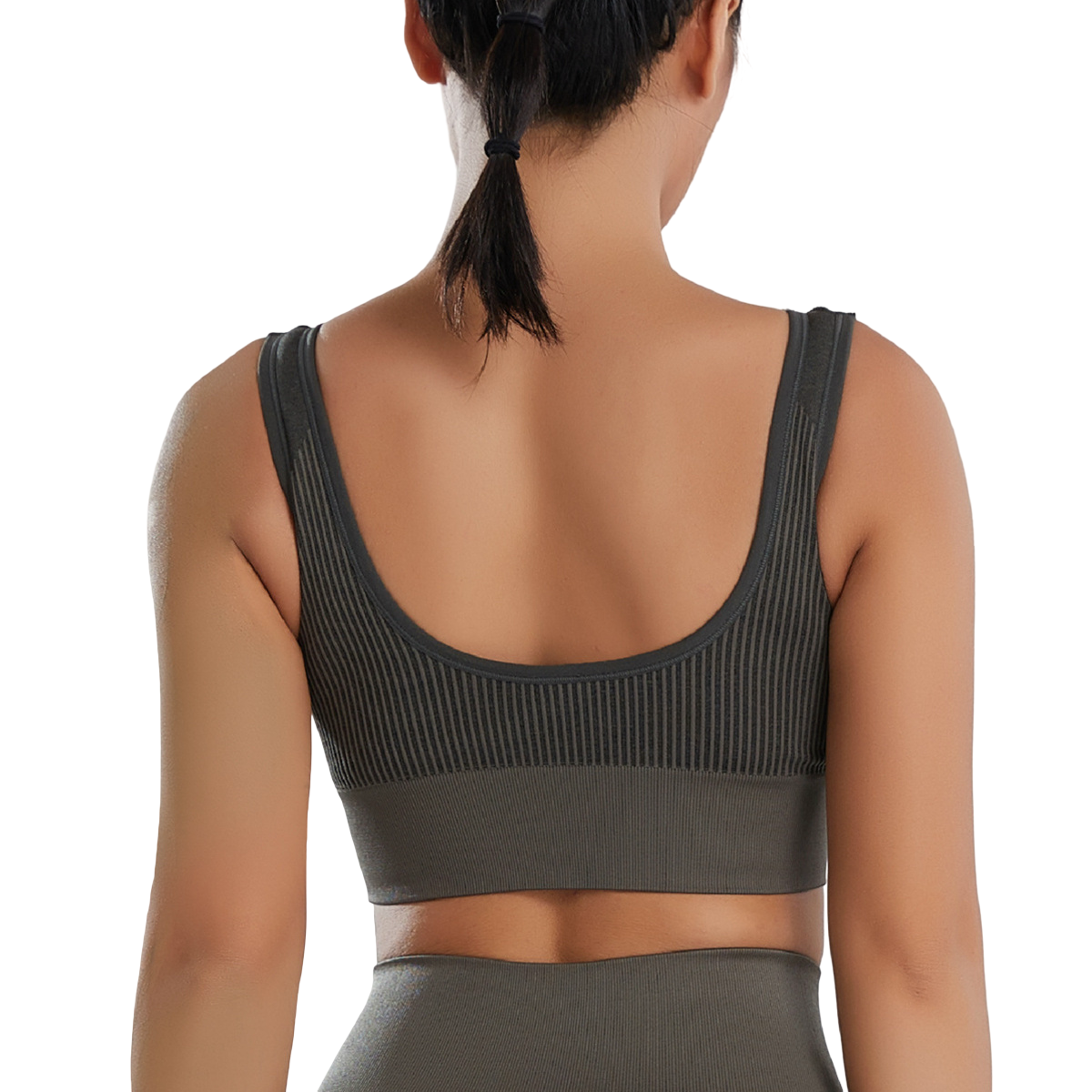 2 high-elastic, soft and comfortable sports bras
