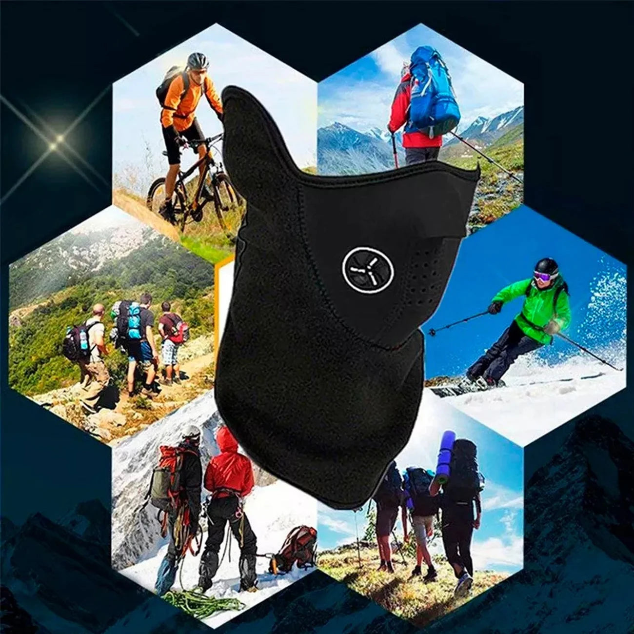 Balaclava mask for cycling, motorcycle or tactical sports