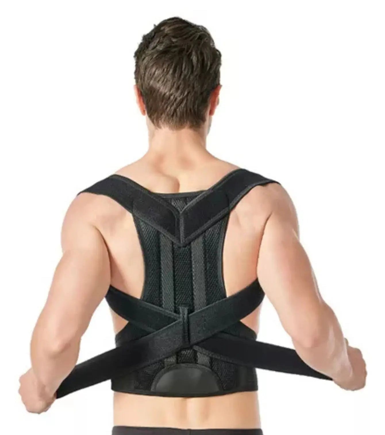 Unisex adjustable posture corrector belt