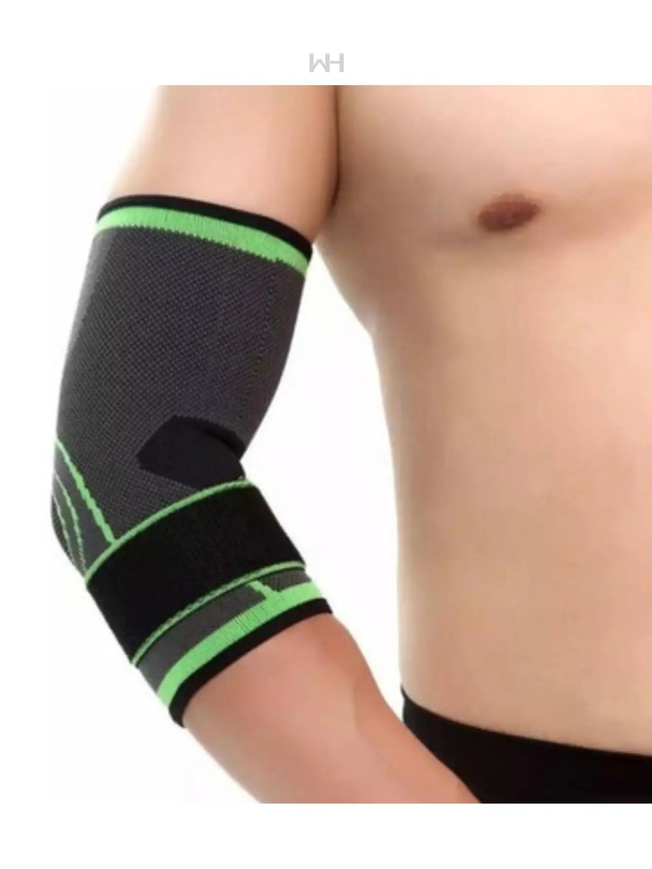 Adjustable elbow compression support