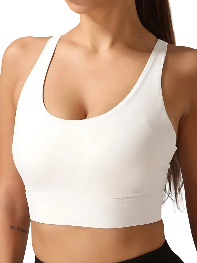 Top deportivo para mujer de alta resistencia con almohadillas extraíbles