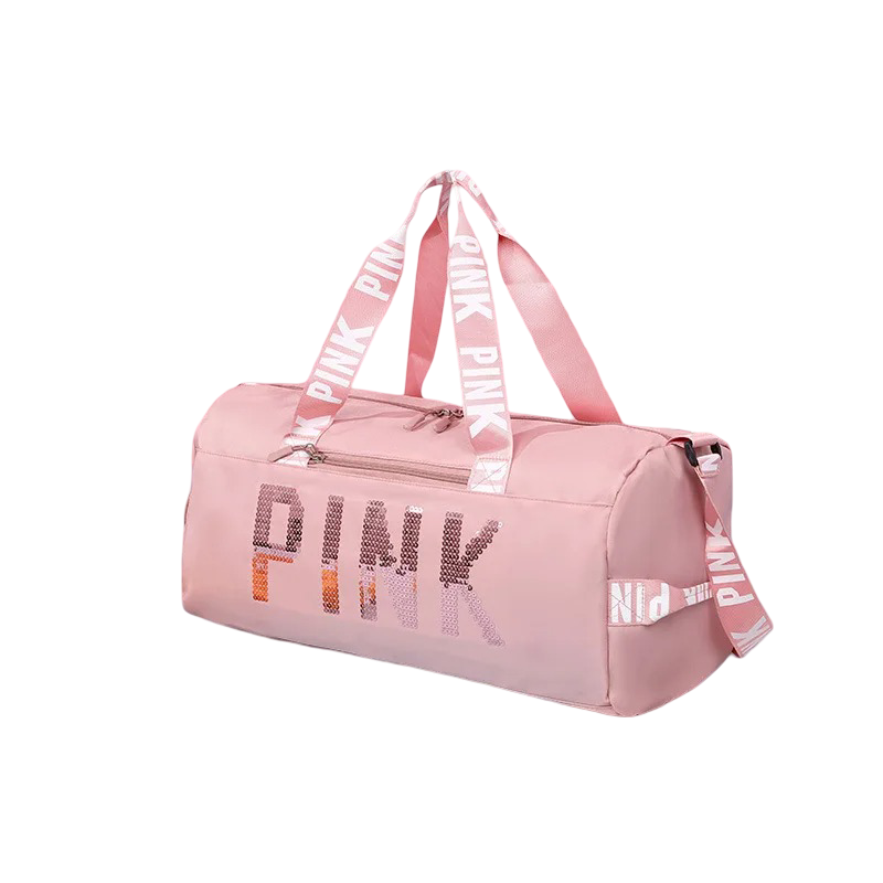 Gym Bag Pink, Large Capacity Training Bag