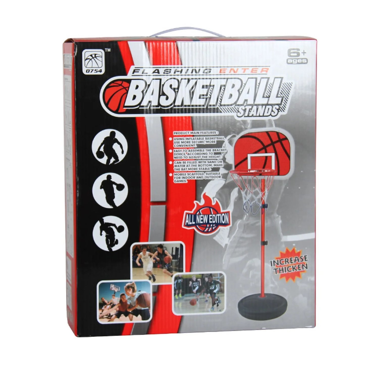 Mini children's basketball hoop
