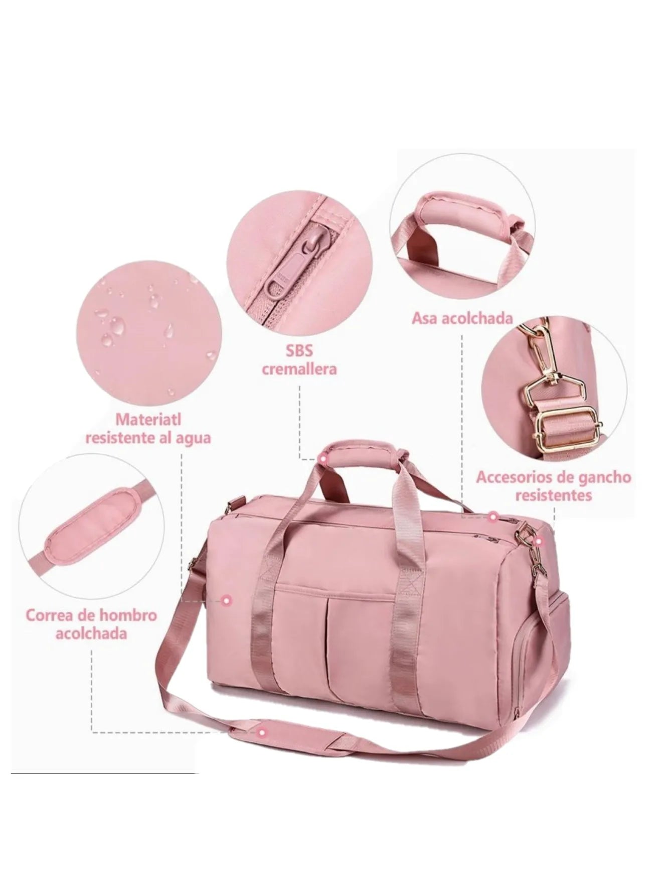 Gym bag, fitness sports bag