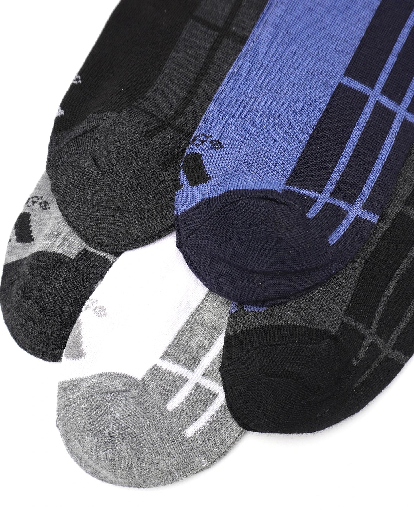 12 pares de calcetines para hombre en varios colores
