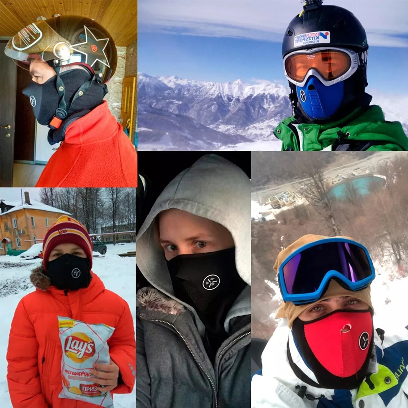 Balaclava mask for cycling, motorcycle or tactical sports