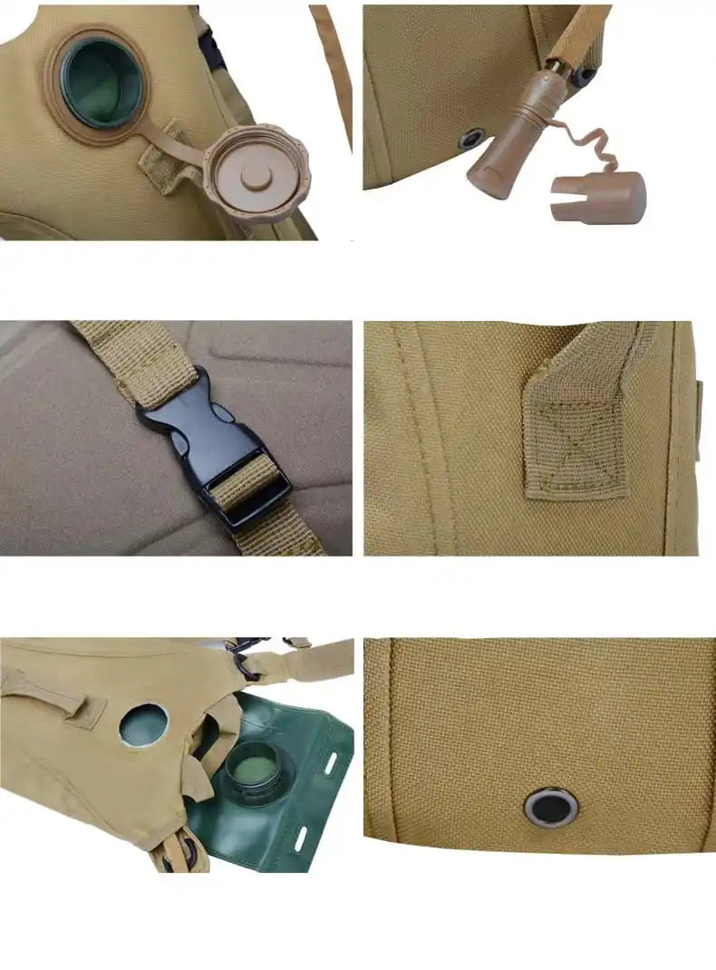 Mochila de hidratación de 3 L., bolsa de agua, bolsa de senderismo
