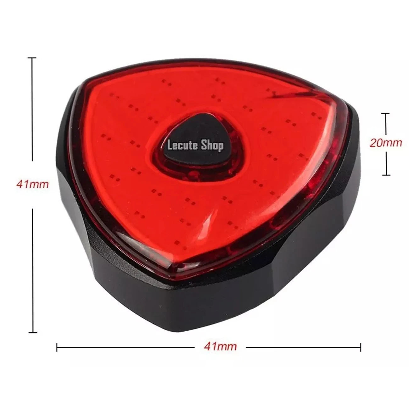 6-Mode Red Rear Bike Light