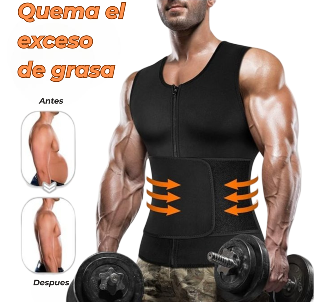 Adjustable Waist Neoprene Sauna Vest