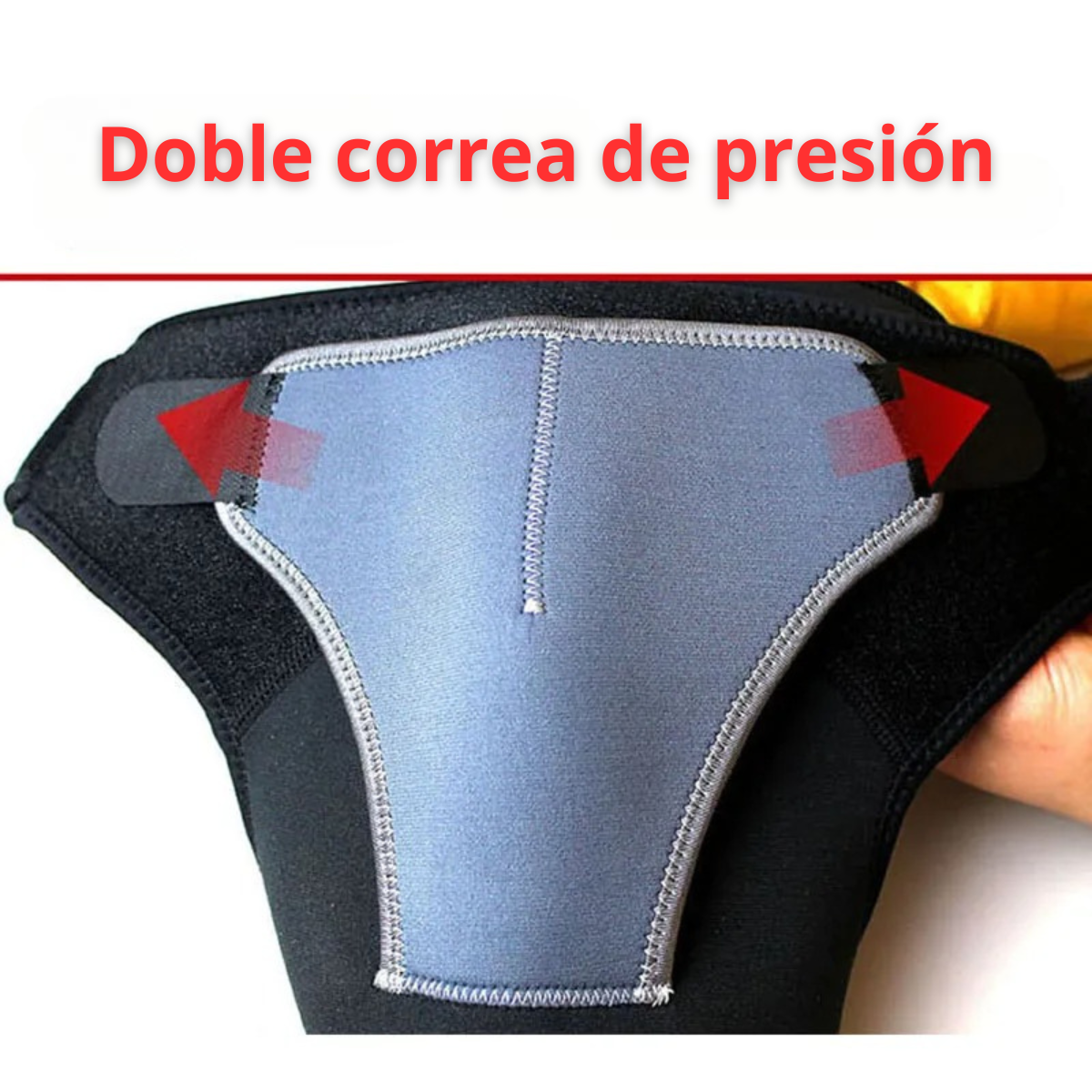 Sports shoulder support, adjustable bandage protector