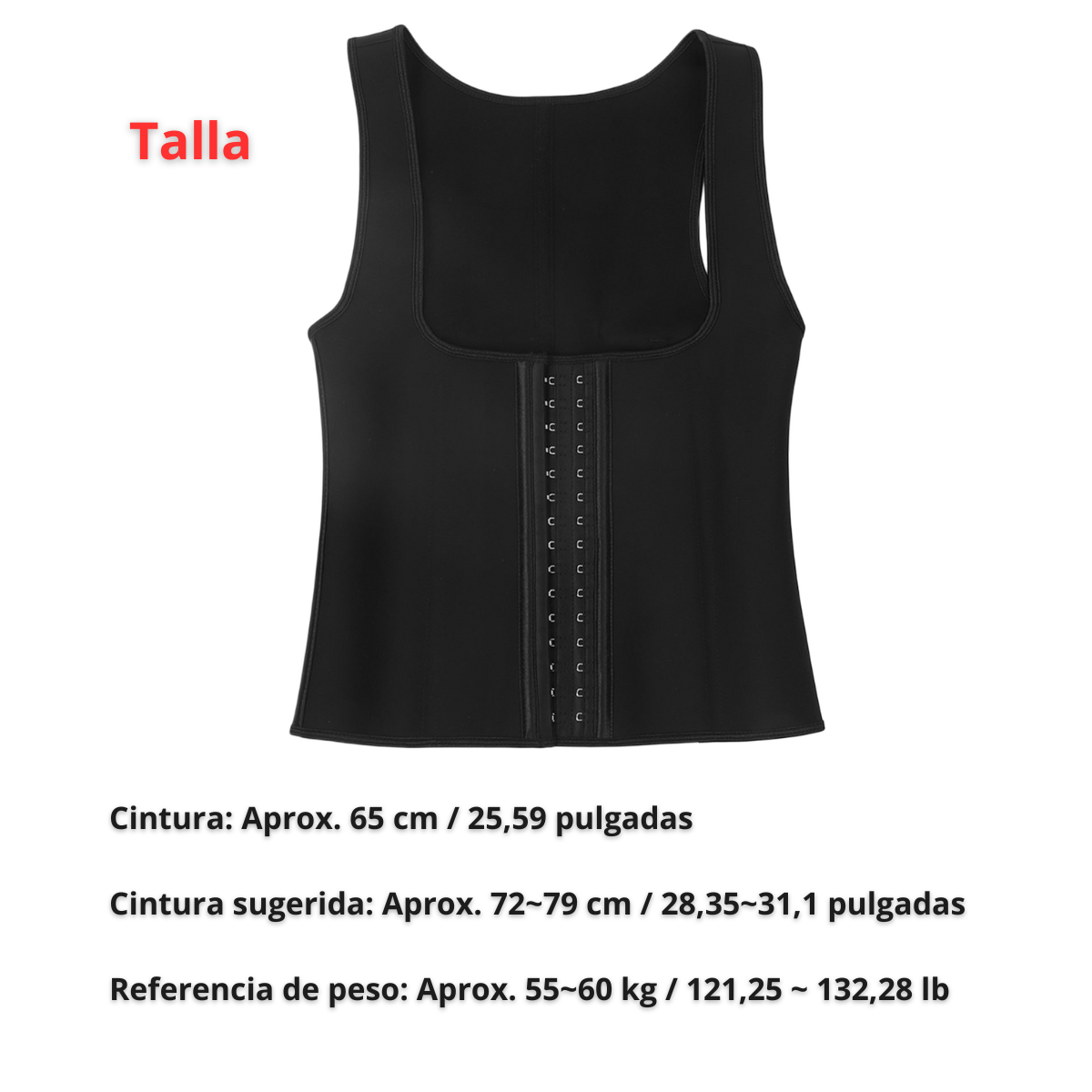 Chaleco deportivo de 3 capas moldeador