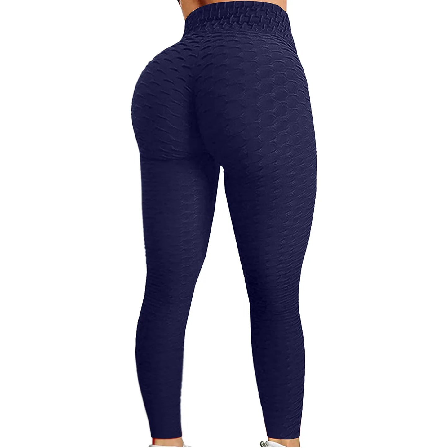 Legins de cintura alta para mujer, para levantamiento de cadera, fitness, running