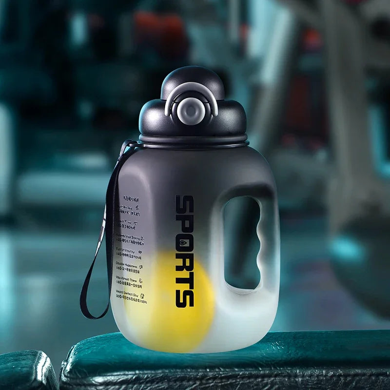 Botella de agua deportiva portátil de gran capacidad 1.6 y 2.0 Lt.