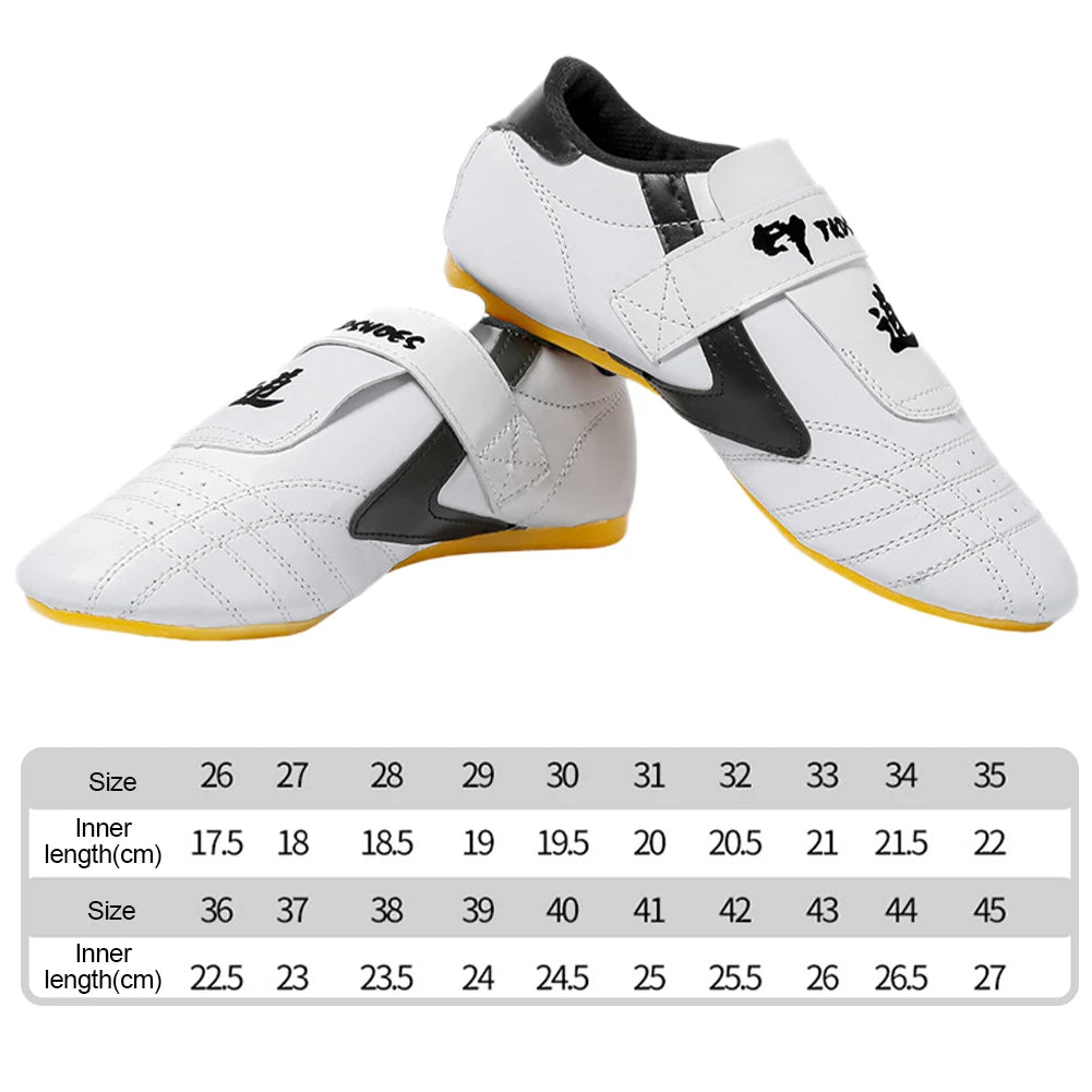 Zapatos de Taekwondo, transpirables, de Kung Fu, Taichi, Karate, artes marciales para adultos y niños