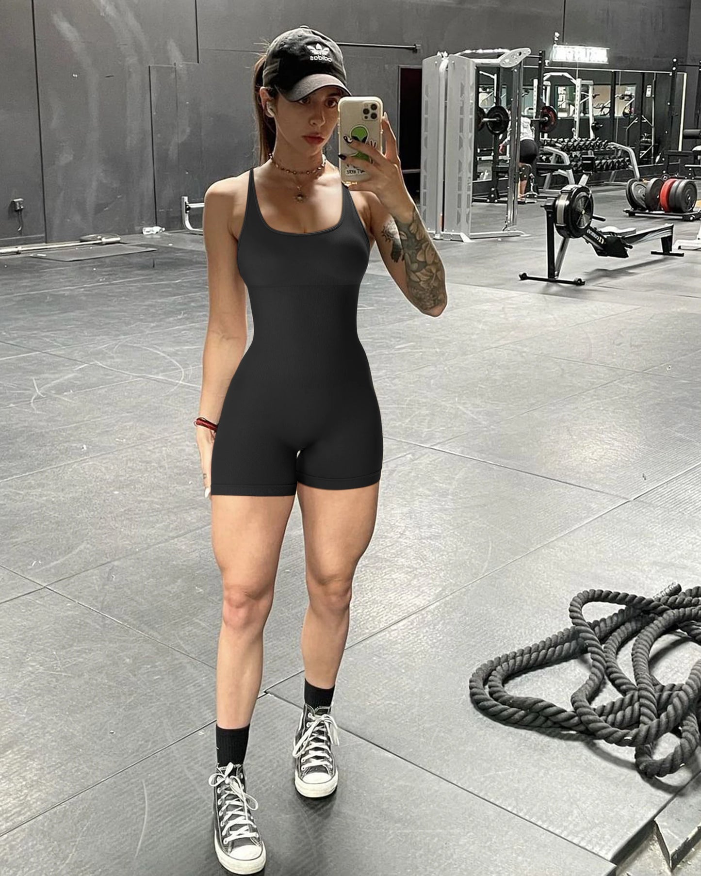 Body deportivo sin mangas para mujer
