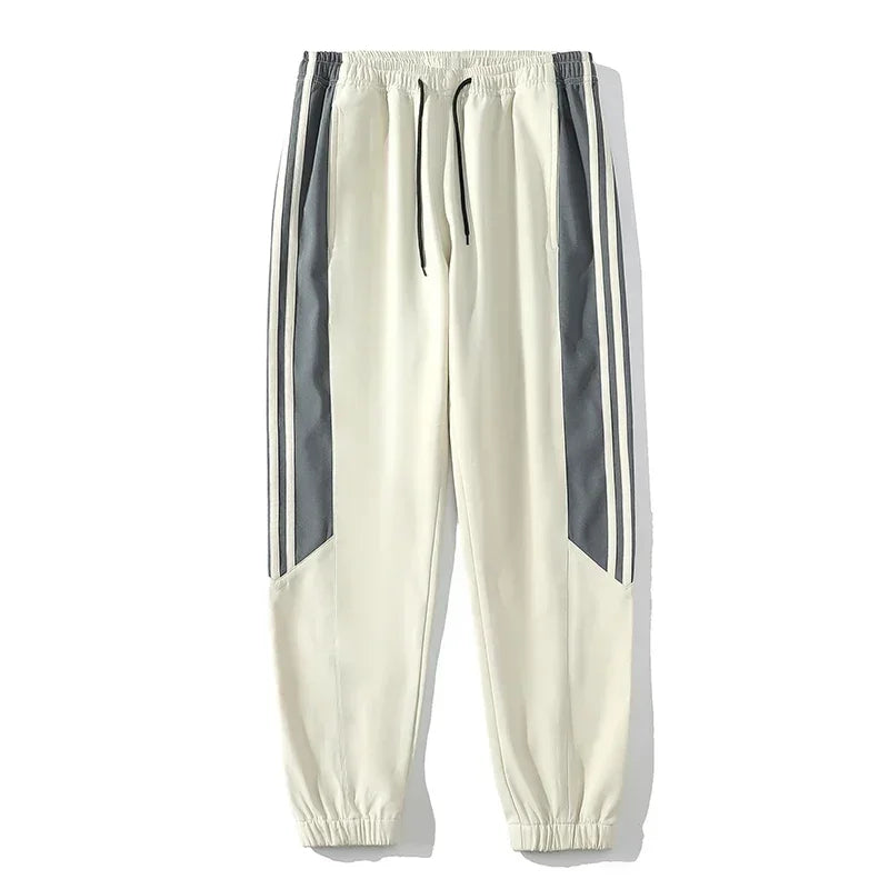 Conjunto deportivo de 2 piezas para hombre, de manga larga, con cremallera completa