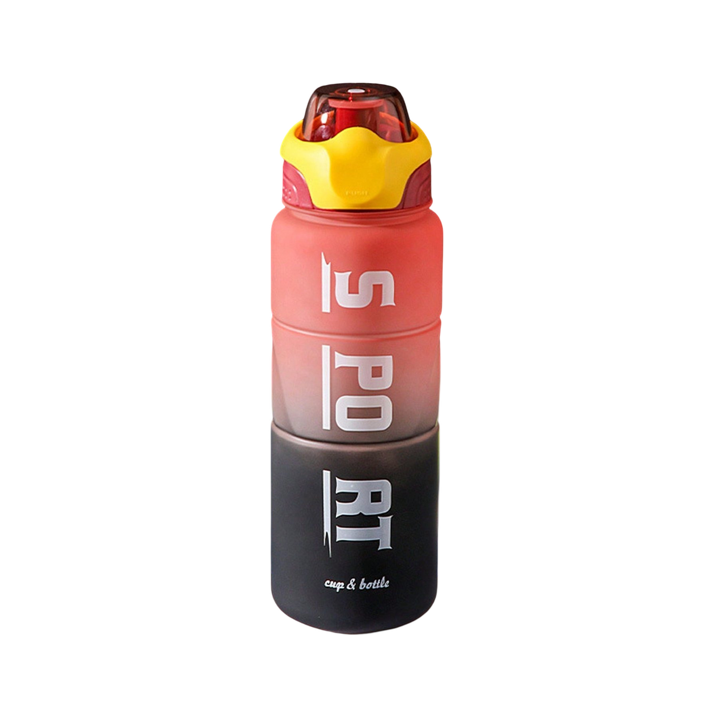 Botella de agua deportiva de 1,300 ml. con un increible diseño a prueba de derrames