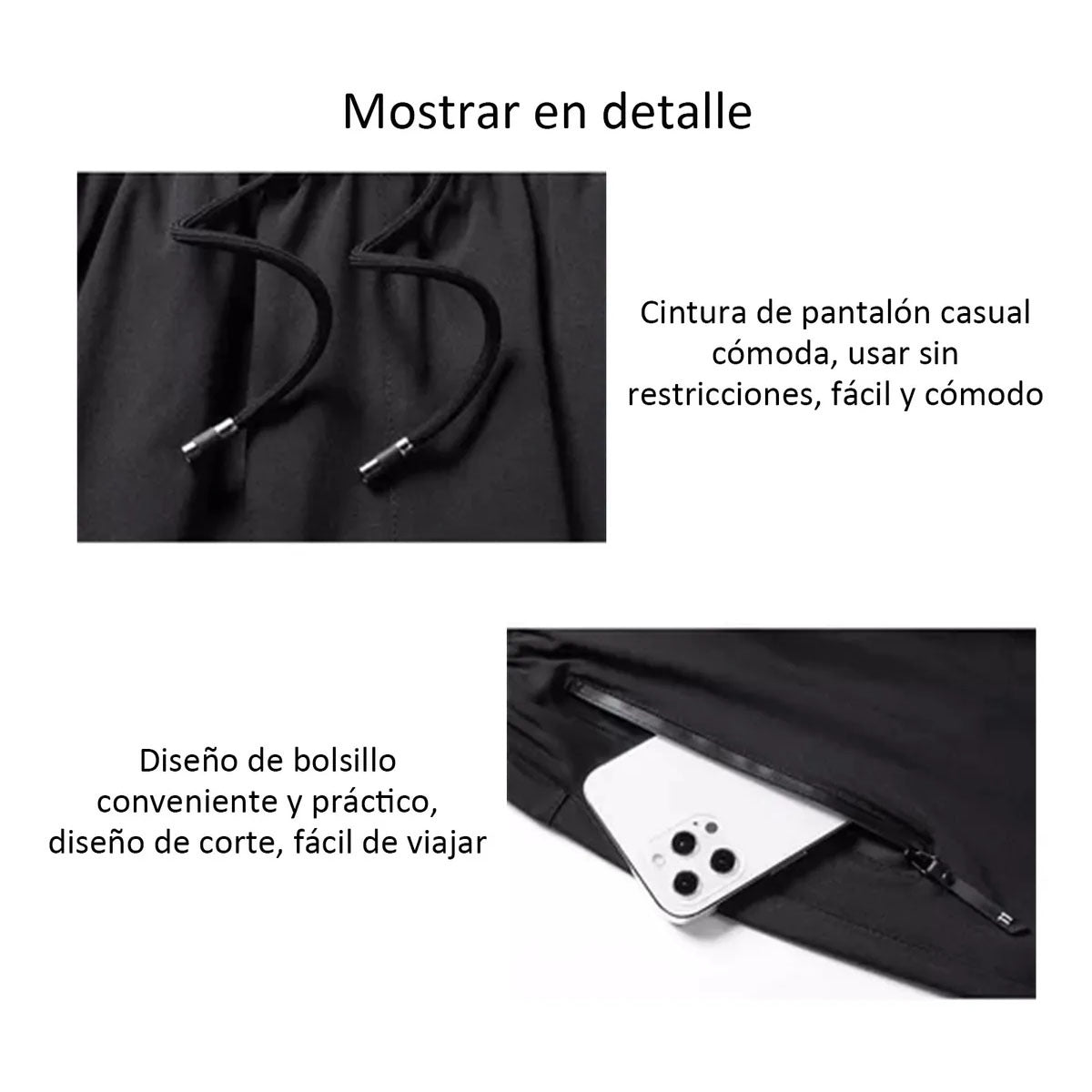 2 Shorts deportivos holgados y cómodos para correr y hacer ejercicio para hombre