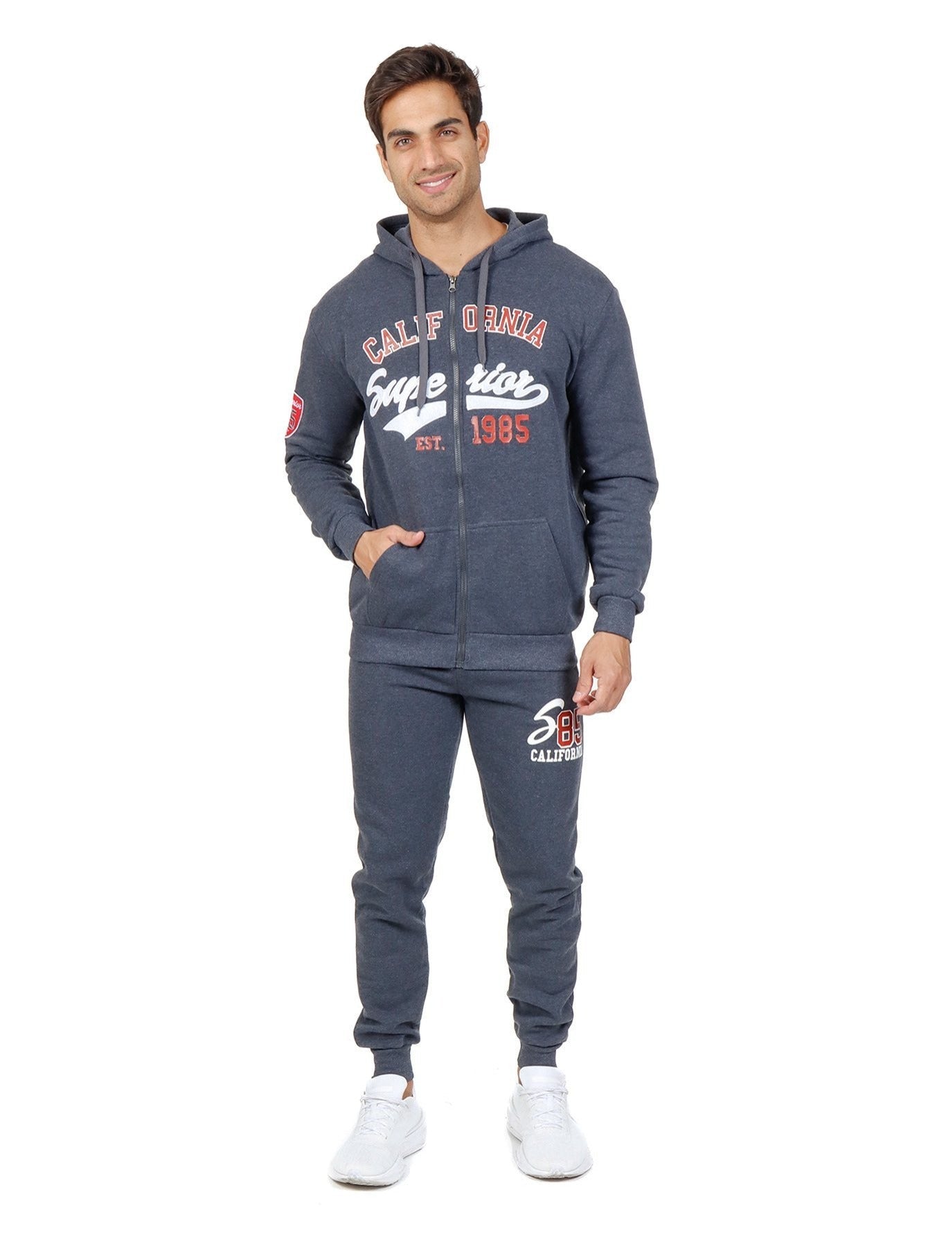 Conjunto deportivo para hombre de sudadera con capucha y pantalon