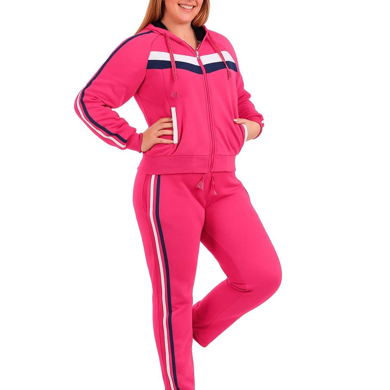 Pants deportivo de felpa para mujer