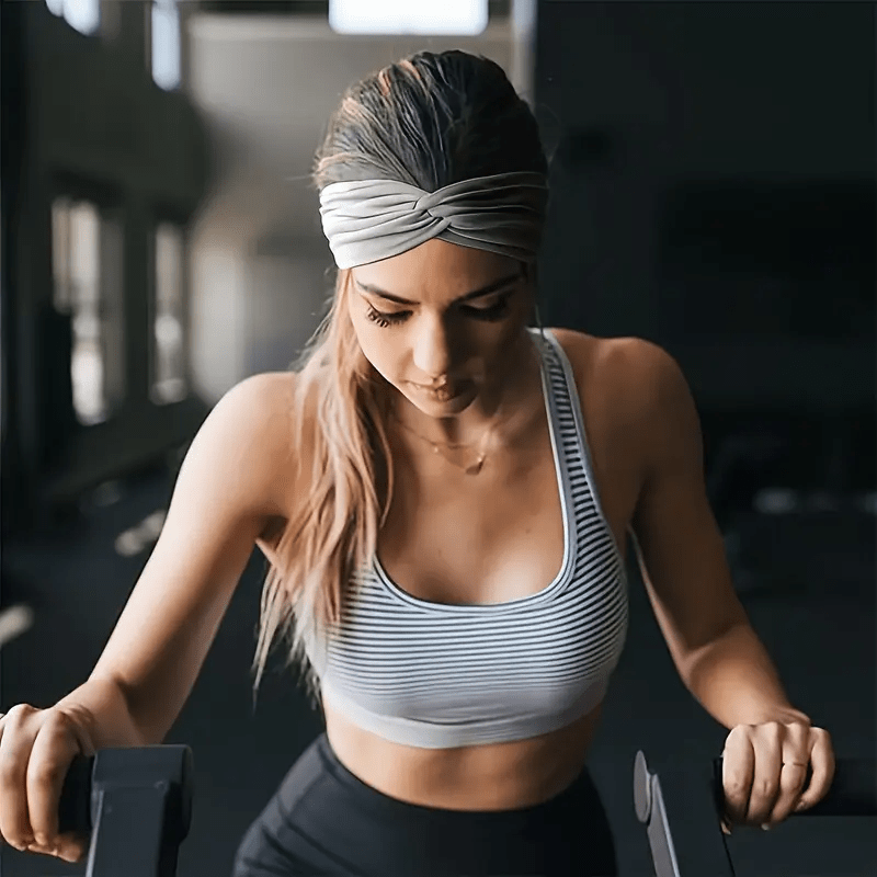 10 bandas deportivas para el cabello de mujer