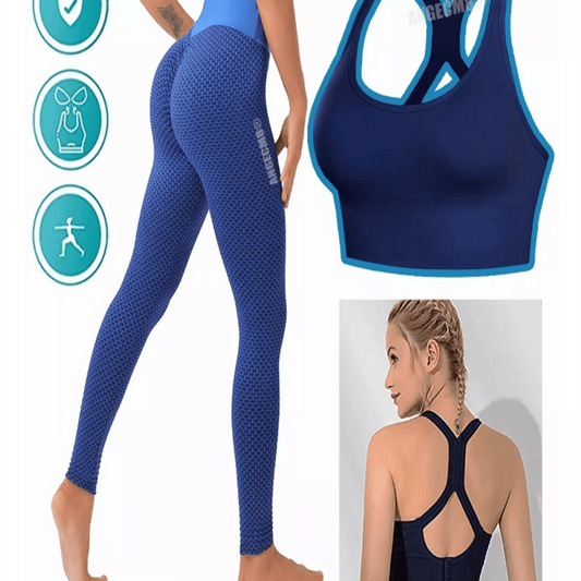 Sport Leggings + Sports Top Bra