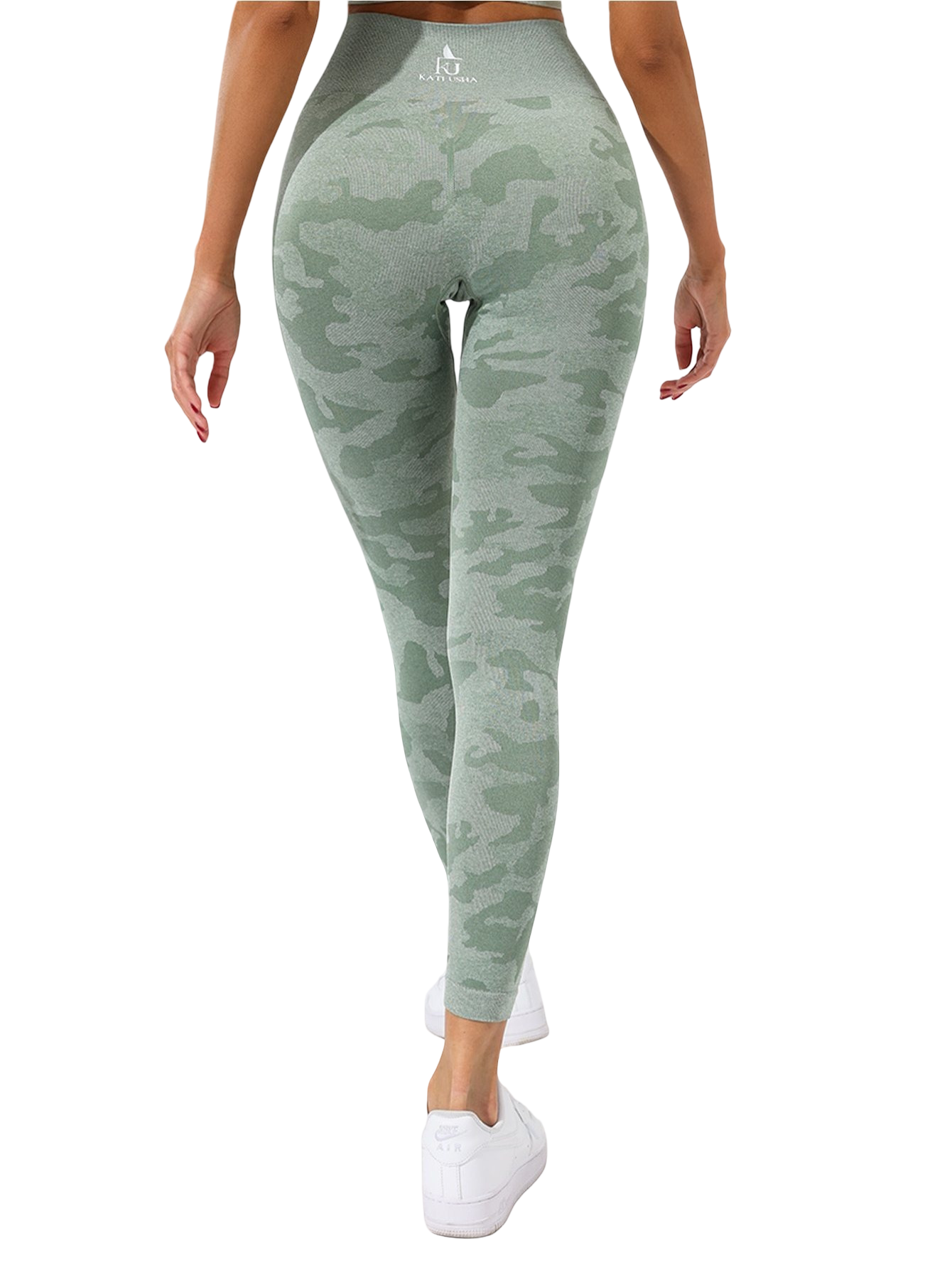 Tie-Dye Sports Leggings with Tummy Control, Lycra with Lifting Effect